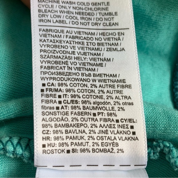 Athleta Sundown Alliance Hoodie Sweatshirt Small Flower Blue Texture Borealis - Picture 8 of 8